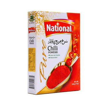 Picture of NATIONAL POWDER CHILLI   200 GM 