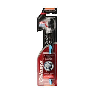 Picture of COLGATE TOOTH BRUSH SLIM SOFT CHARCOAL
