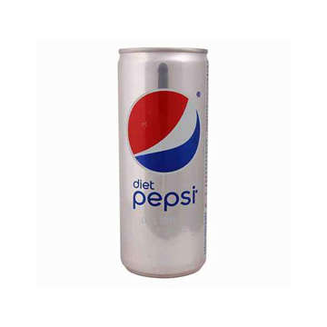 Picture of PEPSI DRINK SUGAR FREE TIN 250 ML 