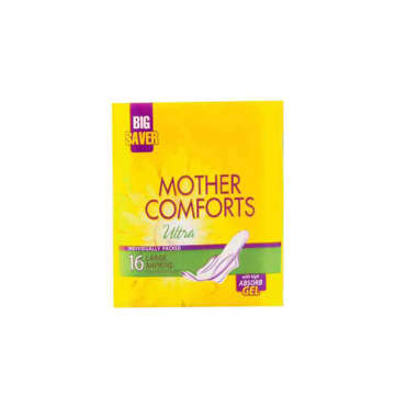 Picture of MOTHER COMFORTS PADS  ULTRA INDIVIDUALLY PACKED WITH HIGH ABSORB GEL  BIG SAVER PCS 
