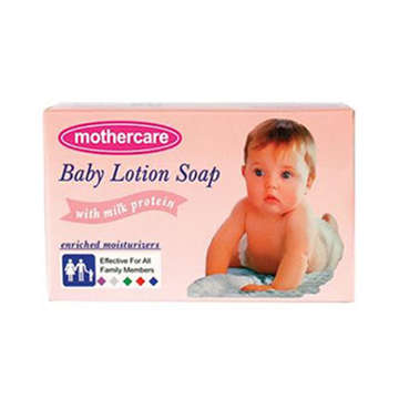 Picture of MOTHER CARE WITH MILK PROTEIN ENRICHED MOISTURIZERS BABY LOTION SOAP 80 PINK  GM 