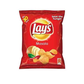 Picture of LAYS CHIPS  MASALA 40 SINGLE GM 
