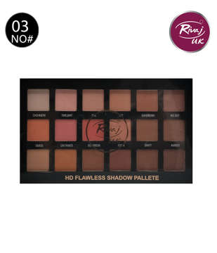 Picture of RIVAJ UK HD FLAWLESS EYE SHADOW 18 COLOR KIT