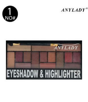 Picture of ANYLADY EYE SHADOW & HIGHLIGHTER 15 COLOR KIT