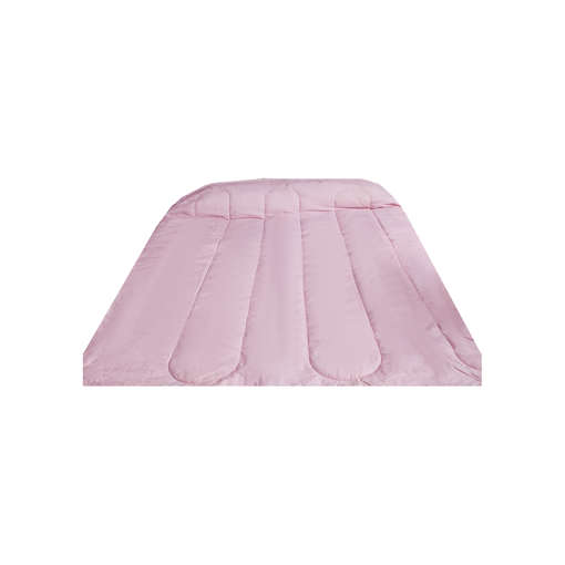 Picture of SILENT NIGHT COMFORTER DOUBLE LINING PRINTED PASTEL PINK AND WHITE (T-144)