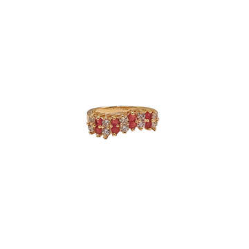 Picture of RUBY CLASSIC RINGS FOR GIRLS DESIGN#12