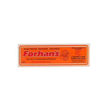 Picture of FORHAN'S TOOTH PASTE STRONGER WHITER TEETH 150 GM 