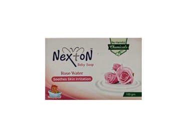 Picture of NEXTON BABY SOAP ROSE WATER PINK 100 GM 
