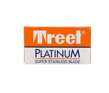 Picture of TREET STEEL BLADE  PLATINUM SUPER STAINLESS  10 BLADES PACK PCS 
