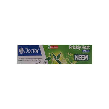 Picture of DOCTOR PRICKLY HEAT CREAM NEEM TOOTH PASTE 80 GM