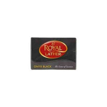 Picture of ROYAL LATHER ONYX BLACK SOAP 125 GM