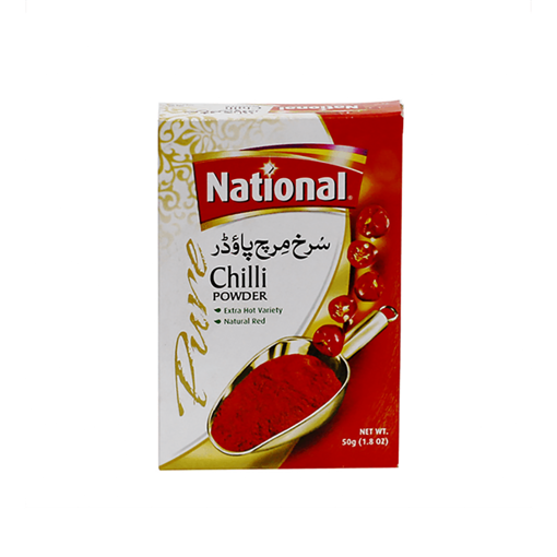 Picture of NATIONAL POWDER CHILLI   50 GM 
