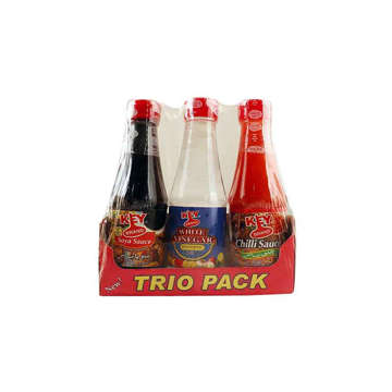 Picture of KEY BRAND TRIO PACK SAUCES 3 x 150 ml 