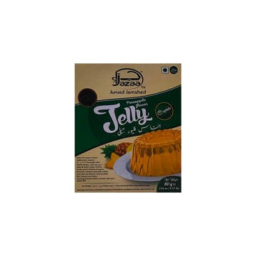 Picture of AL JAZAA PINEAPPLE FLAVOR JELLY 80 GM