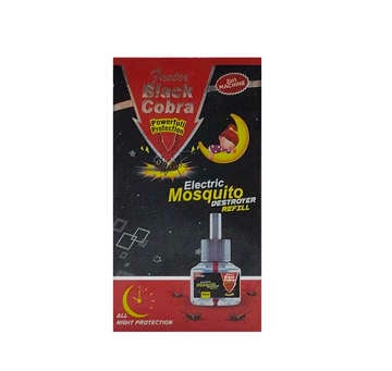 Picture of BLACK COBRA ELECTRIC MOSQUITO DESTROYER REFILL POWERFULL PROTECTION 45 ML 