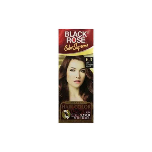 Picture of BLACK ROSE HAIR COLOR NO. 6.3 DARK MAHOGANY BLONDE SINGLE PCS 