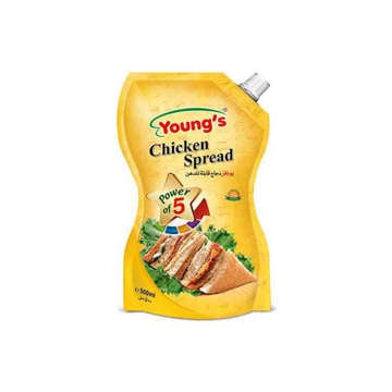 Picture of YOUNG'S CHICKEN SPREAD  5 NUTRIENTS 500  ML 