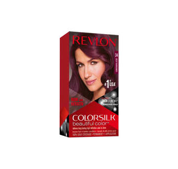 Picture of REVLON COLORSILK DEEP BURGUNDY HAIR COLOR 34  