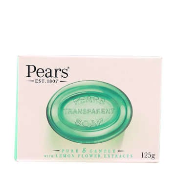 Picture of PEARS SOAP PURE & GENTLE WITH LEMON GREEN 125 GM 