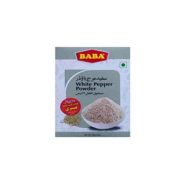 Picture of BABA WHITE PEPPER POWDER 25 GM
