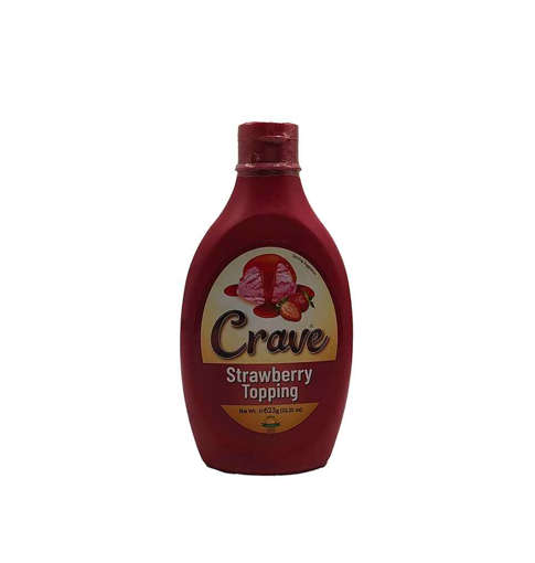 Picture of YOUNG'S CRAVE STRAWBERRY TOPPING SYRUP 623 GM