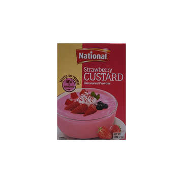 Picture of NATIONAL CUSTARD POWDER  STRAWBERRY 120  GM 