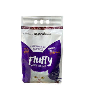 Picture of FLUFFY CAT FOOD REAL CHICKEN REAL FISH 1.2 KG 