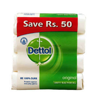 Picture of DETTOL ORIGINAL 4 X SOAP 130 GM SAVE 50