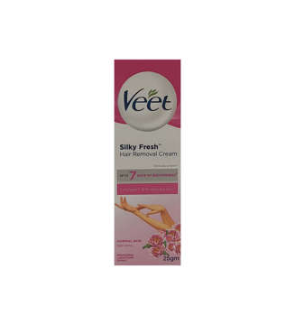 Picture of VEET HAIR REMOVAL CREAM  SILK & FRESH (NORMAL SKIN) 25  GM 