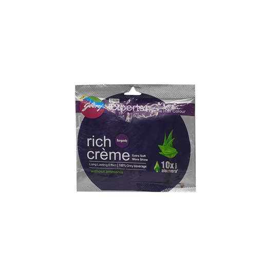 Picture of GODREJ EXPERT HAIR COLOR RICH CREME BURGUNDY 3 20 GM + 20 GM 