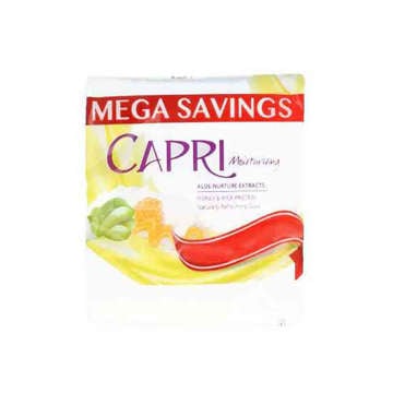 Picture of CAPRI SOAP HONEY & MILK PROTEIN 3 QTY SAVE 30 140 GM