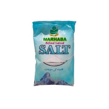 Picture of MARHABA REFINED IODIZED SALT SINGLE 800 GM 