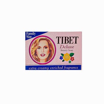 Picture of TIBET SOAP DELUXE BEAUTY PINK FAMILY SIZE 135 GM 