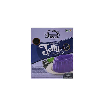 Picture of AL JAZAA BLACKCURRANT FLAVOR JELLY 80 GM