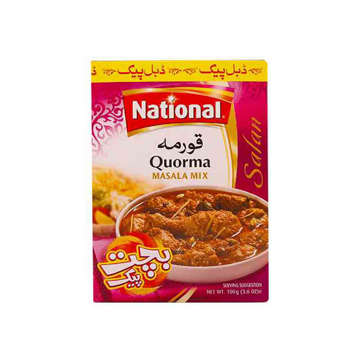 Picture of NATIONAL RECIPE MIX MASALA  QUORMA 100  GM 