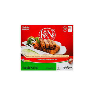 Picture of K&N'S   SEEKH KABAB 205 GM  PCS 