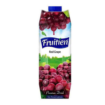 Picture of FRUITIEN FRUIT DRINK  RED GRAPE 1  LTR 