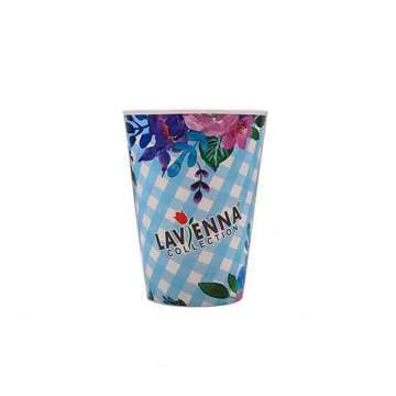 Picture of LAVENNA COLLECTION CHECKS & FLOWER PRINTED GLASS