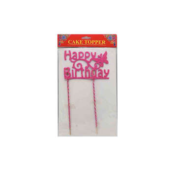 Picture of HAPPY BIRTHDAY CAKE TOPPER LARGE