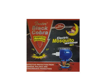 Picture of BLACK COBRA ELECTRIC MOSQUITO DESTROYER 2 IN 1 MACHINE POWERFULL PROTECTION PCS 