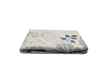 Picture of KW BED SHEET SET DOUBLE FLORAL PRINTED WHITE, BLUE AND GRAY (PERCALE)