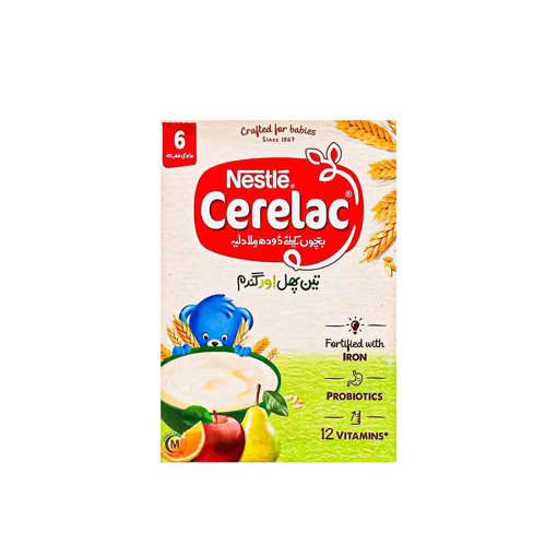 Picture of NESTLE CERELAC THREE FRUITS 350 GM 