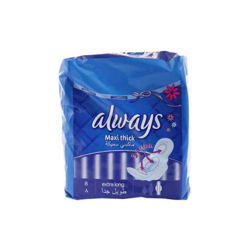 Picture of ALWAYS PADS MAXI THICK EXTRA LONG (T5 SINGLE 4680) PCS 