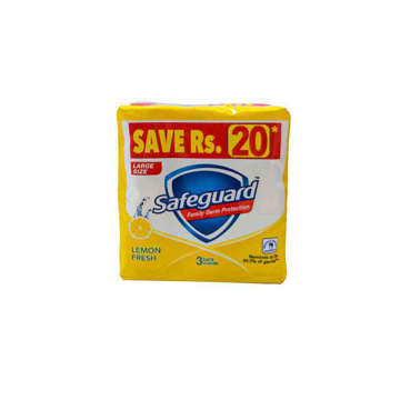 Picture of SAFEGUARD SOAP LEMON FRESH SAVE RS. 20 3X135 GM 