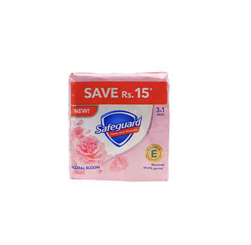 Picture of SAFEGUARD SOAP FLORAL SCENT SAVE RS. 20 3X135 GM 