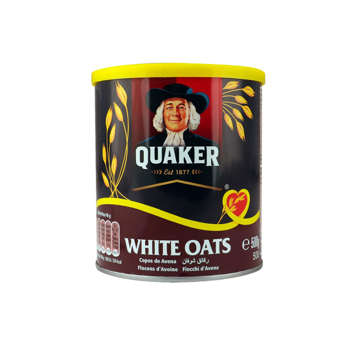 Picture of QUAKER WHITE OATS TIN 500 GM 