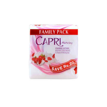 Picture of CAPRI STRAWBERRY SOFTENERS 3IN1 SAVE RS.40 160GM