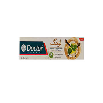 Picture of DOCTOR TOOTH PASTE FRESH MINT & ORIGINAL GRINDED CLOVES WITH FLUORIDE 35 GM 