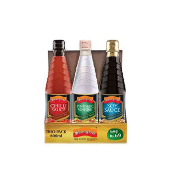 Picture of SHANGRILA TRIO PACK SAUCES   800  ML 