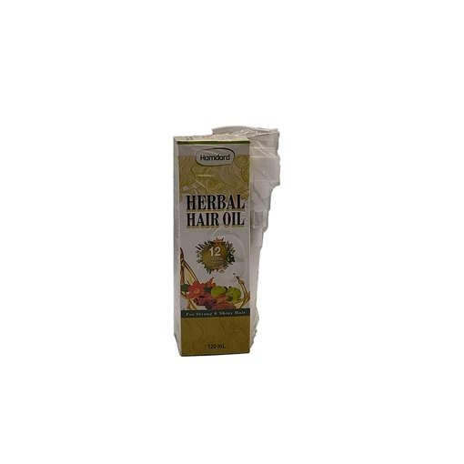 Picture of HAMDARD HAIR OIL HERBAL 120 ML 